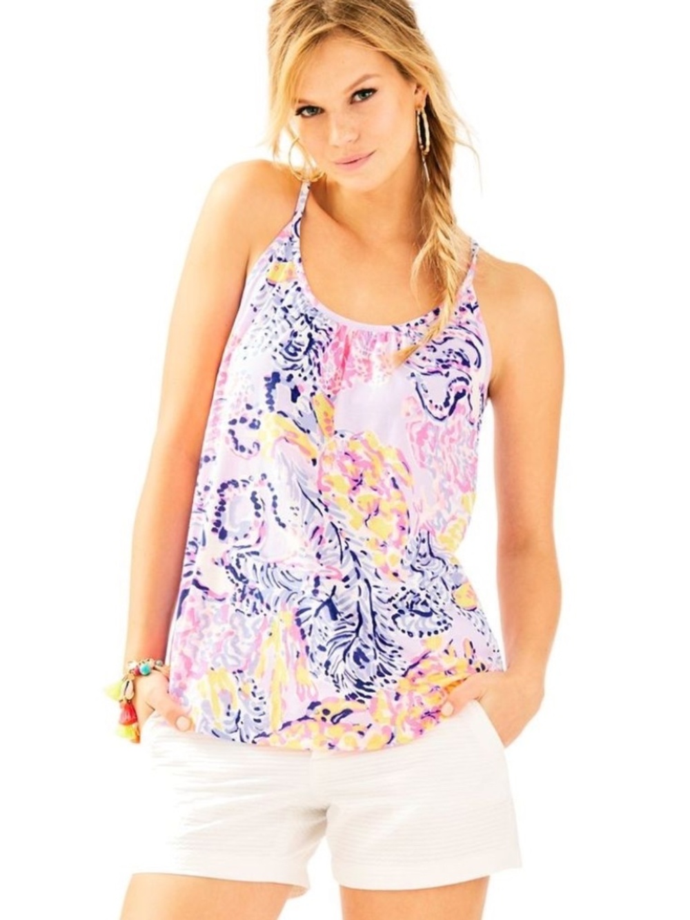 EUC LILLY PULITZER TANK SIZE XS
